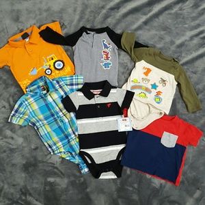 boys 12 month shirt lot